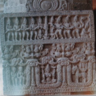 Samudra-Manthana Sculpture