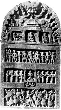 A Hero-stone found in Andhra Pradesh