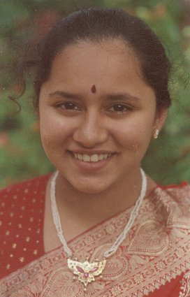 Girl in Silk Saree