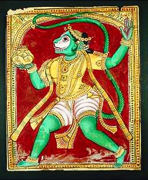 Hanuman the Son of Wind God