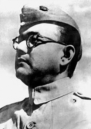 Netaji as General of INA : Photo Courtesy - Government of India