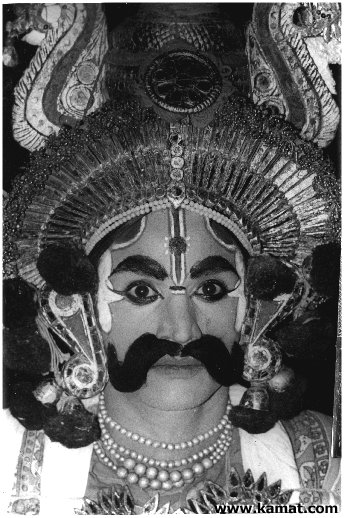 Portrait of a Yakshagana Dancer