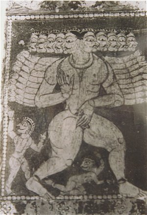 Rawana in Indian Art