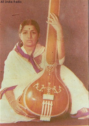 Singer Lata Mangeshkar  