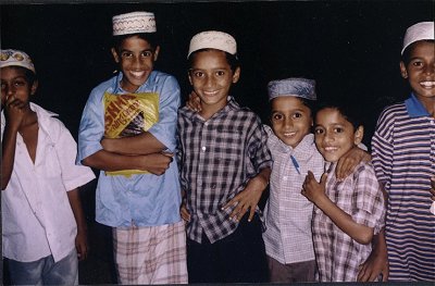 Students at a Islamic School