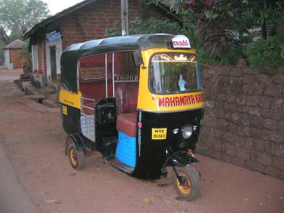 Rickshaw with an Engine