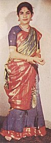 Bangalore silk saree.