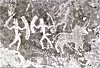 Warriors, Bhimbetaka Rock Painting